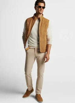 Peter Millar Vests|Vista Suede Vest