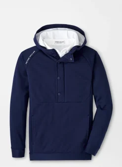 Peter Millar Youth|Weld Youth Half Snap Hoodie