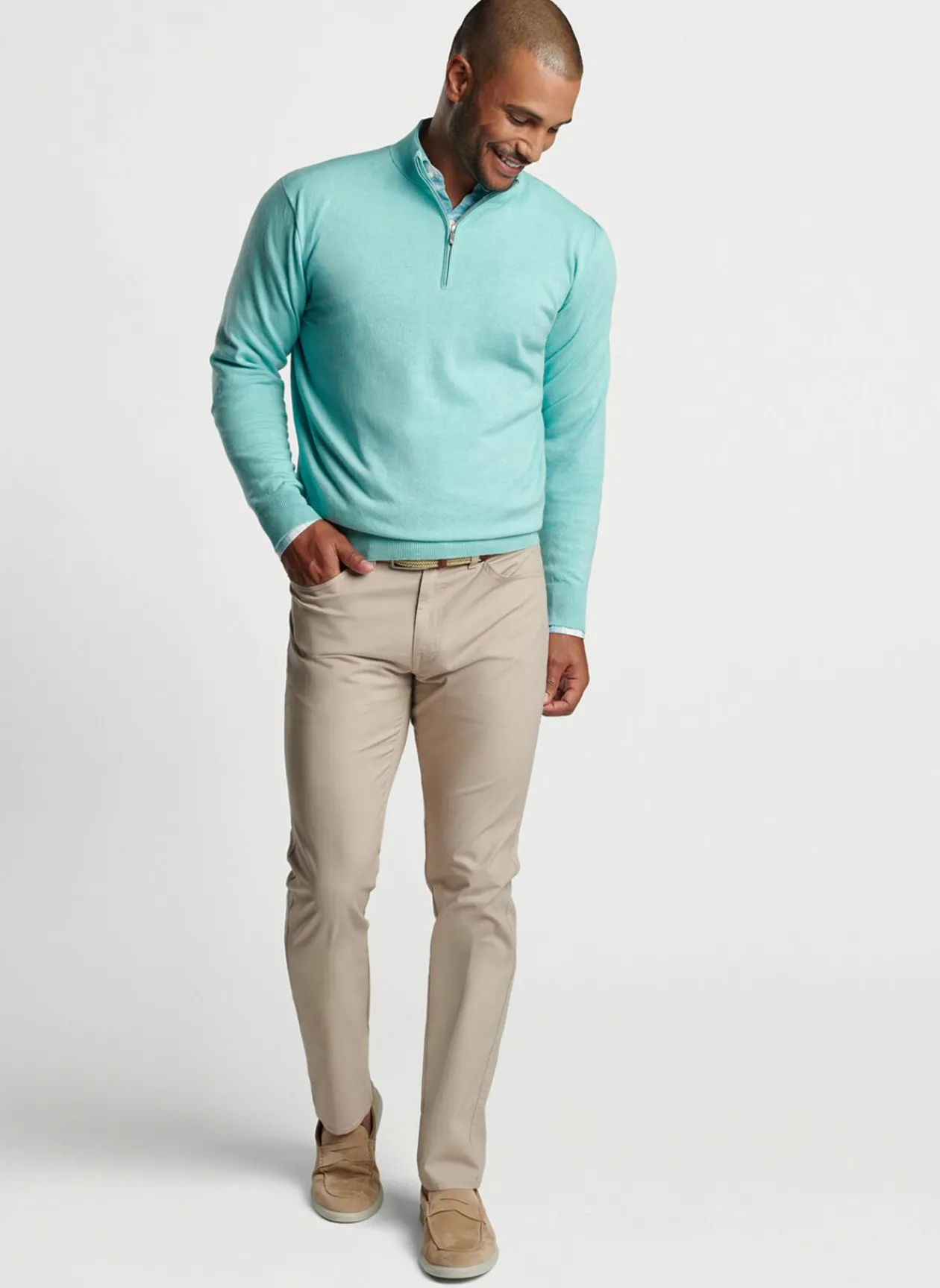 Peter Millar Pullovers & Hoodies|Whitaker Quarter-Zip Sweater
