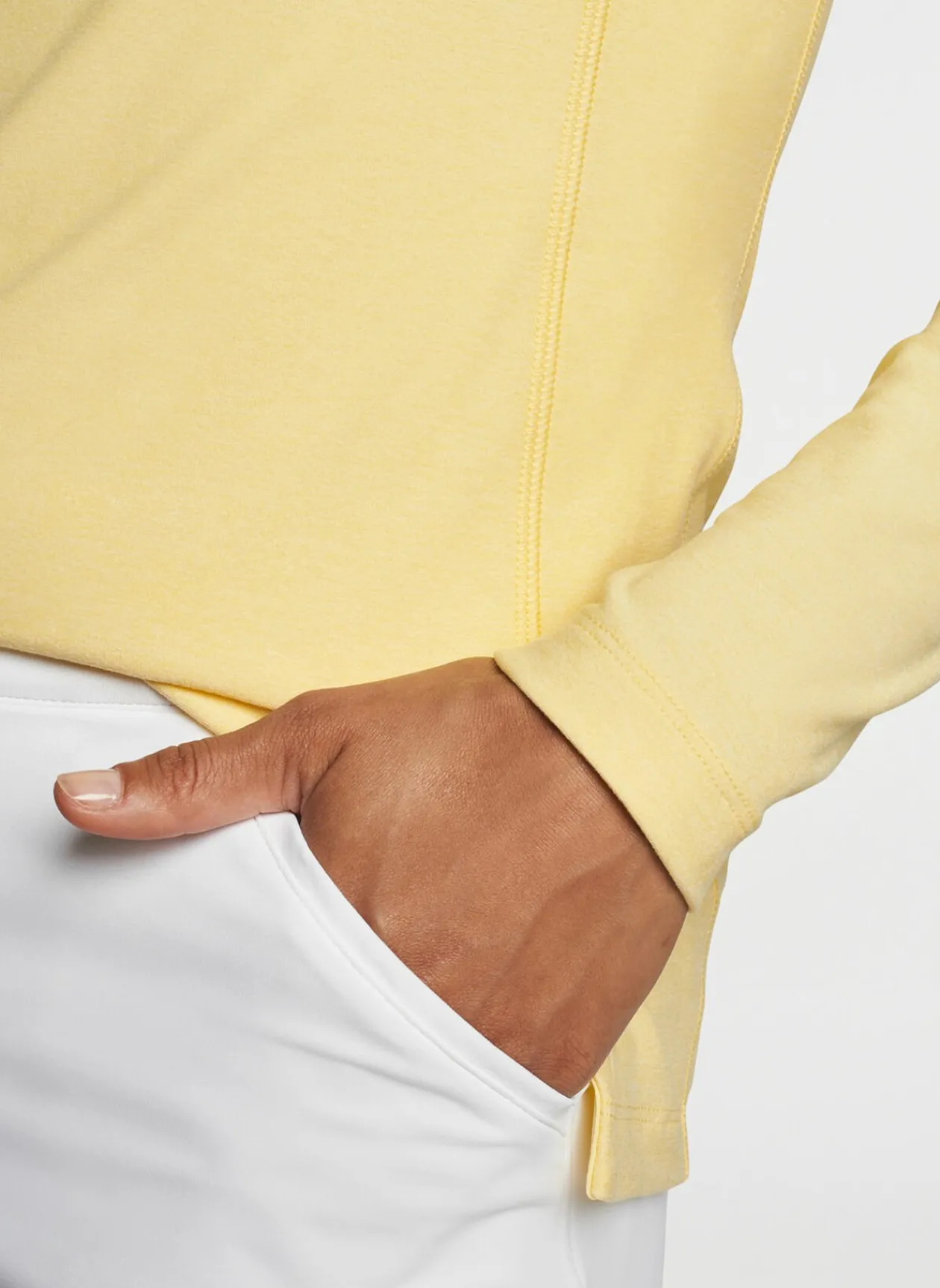 Peter Millar Pullovers & Layers|Women'S Melange Raglan-Sleeve Perth Layer