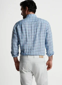 Peter Millar Sport Shirts|Woodlawn Linen Sport Shirt