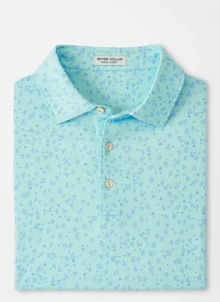 Peter Millar Sun Protection Apparel|Worth A Shot Performance Jersey Polo